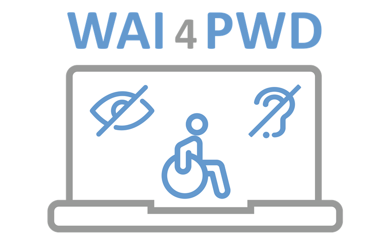 WAI4PWD logo